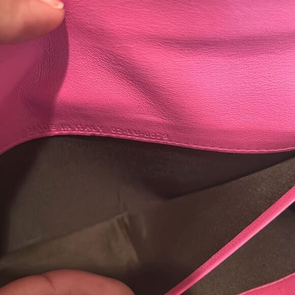 Dior Women's Ultimate Continental Long Wallet Red Patent Logo Embossed Trendy - Picture 9 of 15